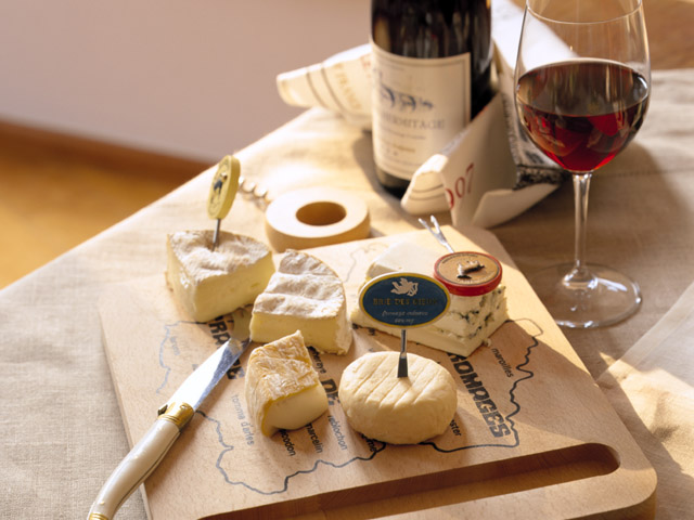 Wine and Cheese. It's good for the soul.